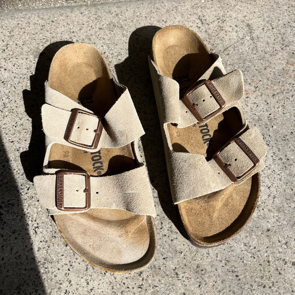 New Arizona Suede Leather Birkenstock